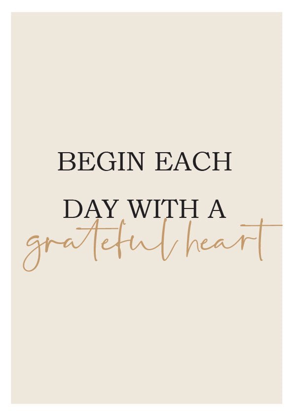 Plakát Grateful heart 2
