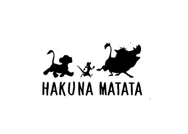 Plakát HAKUNA MATATA