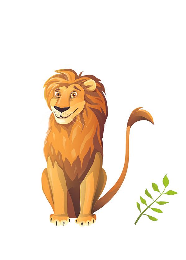 Plakát Hodný lev