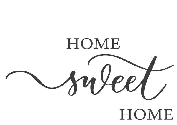 Plakát Home sweet home