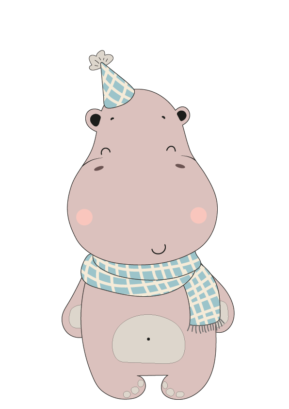 Plakát Hrošík oslavenec