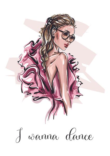 Plakát I wanna dance