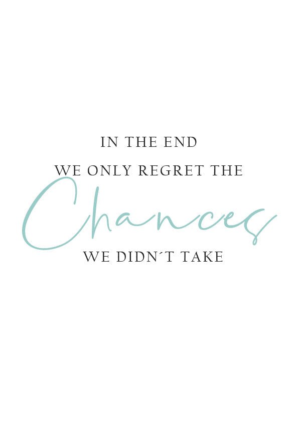 Plakát In the end we only regret