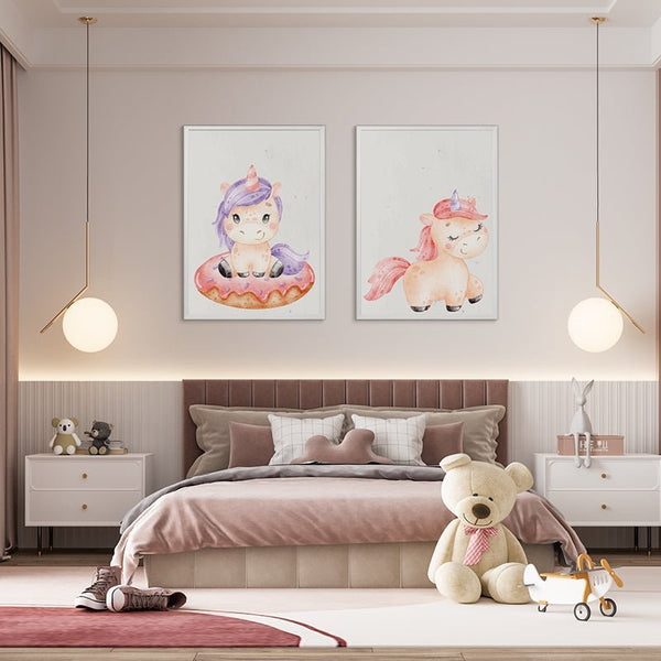 Plakát Jednorožčí holčička