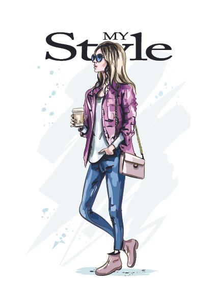 Plakát Just walking