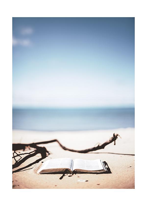 Plakát Kniha na pláži