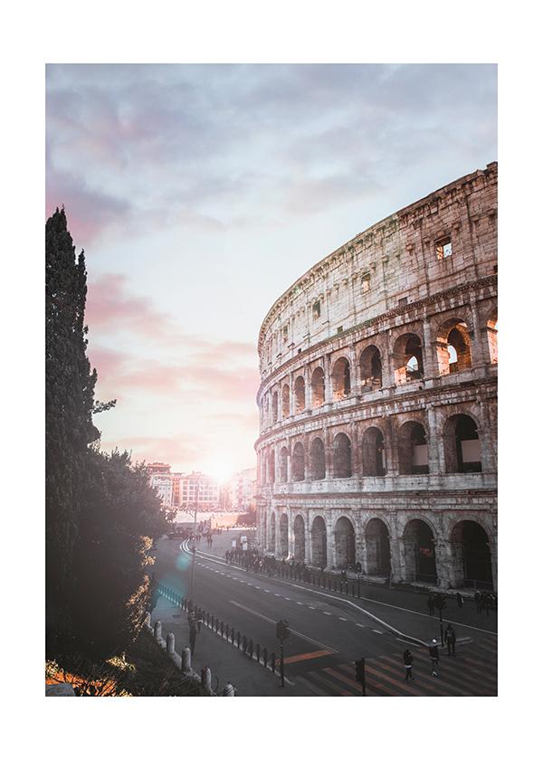 Plakát Koloseum v Římě