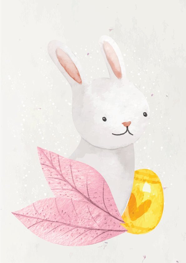 Plakát Králíček v listech