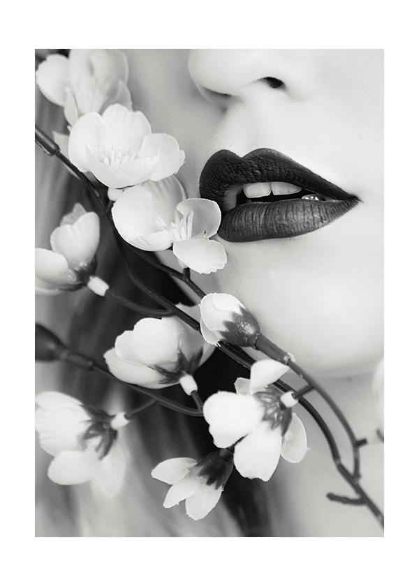 Plakát Květinový polibek