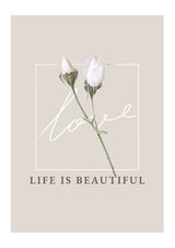 Plakát Life is beautiful
