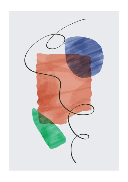 Plakát Linky a barvy Set2