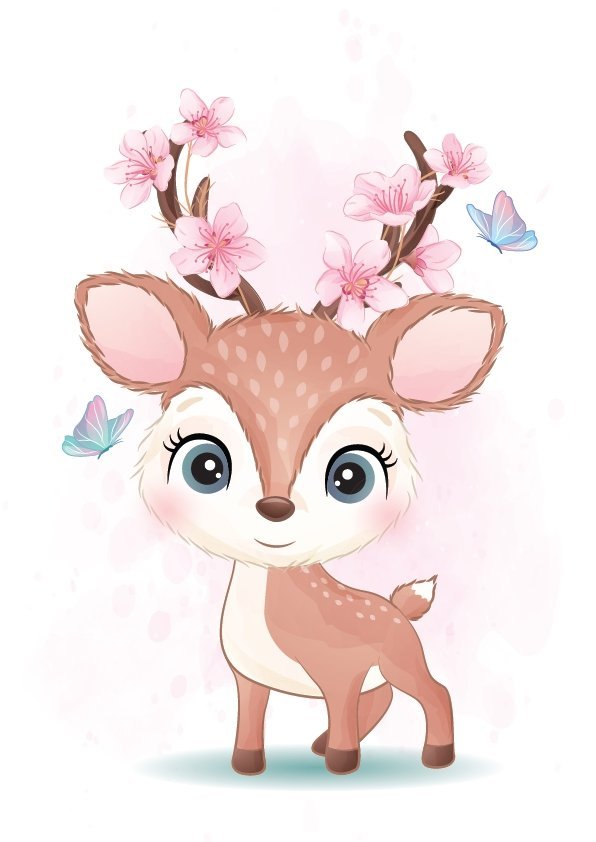 Plakát Little deer