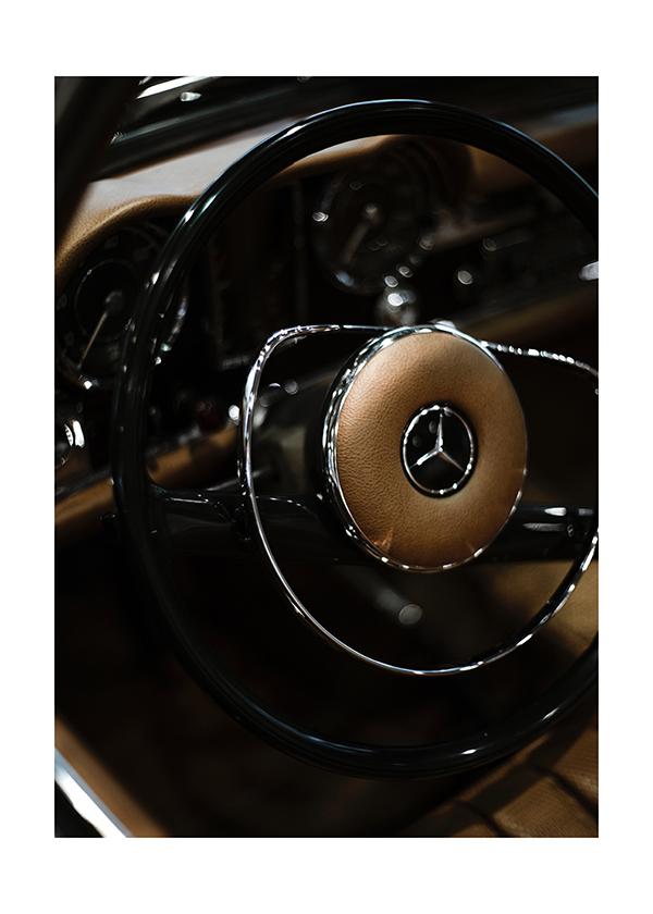 Plakát Luxusní Mercedes