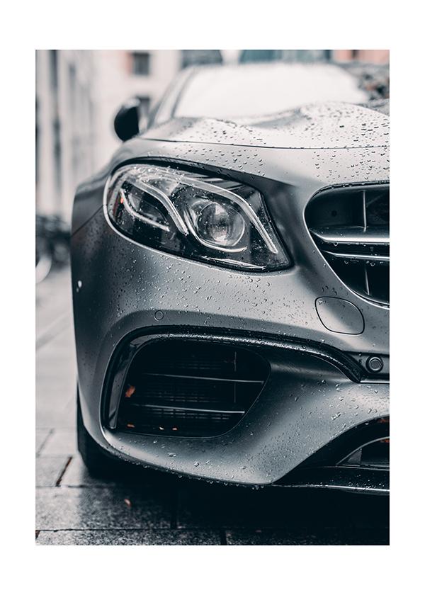 Plakát Mercedes v detailu