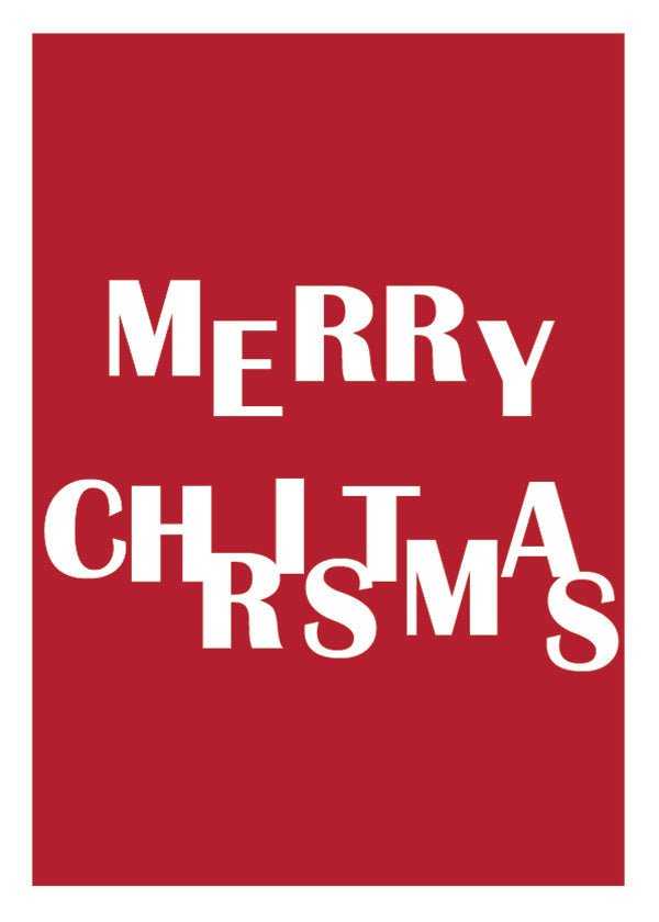 Plakát Merry Christmas