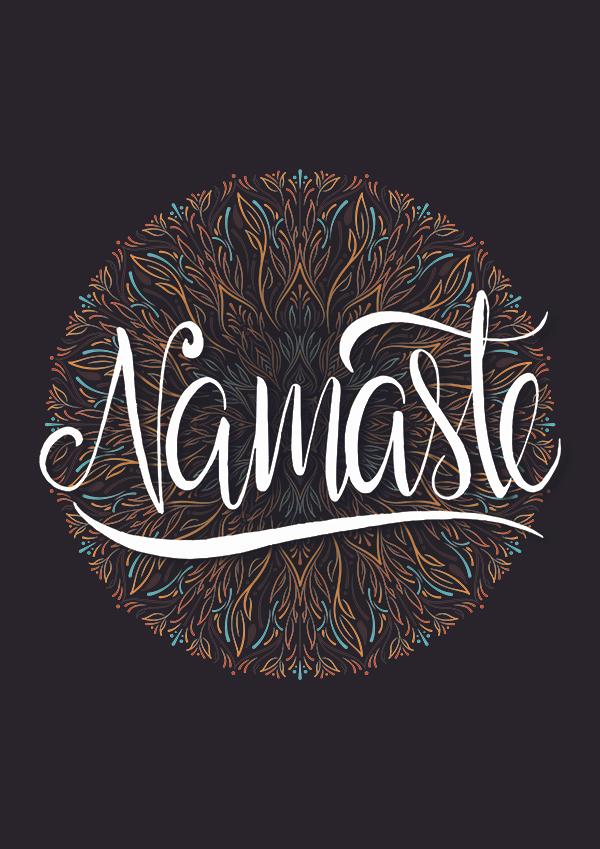 Plakát Namaste
