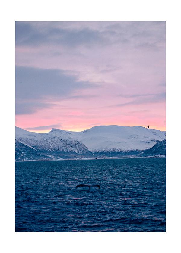 Plakát Ocean and the mountains2