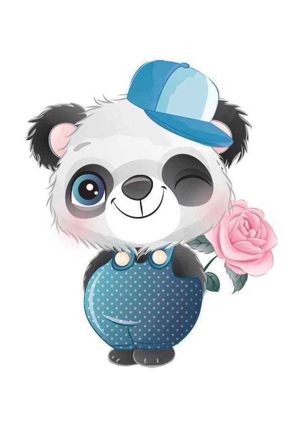 Plakát Panda v lacláčích