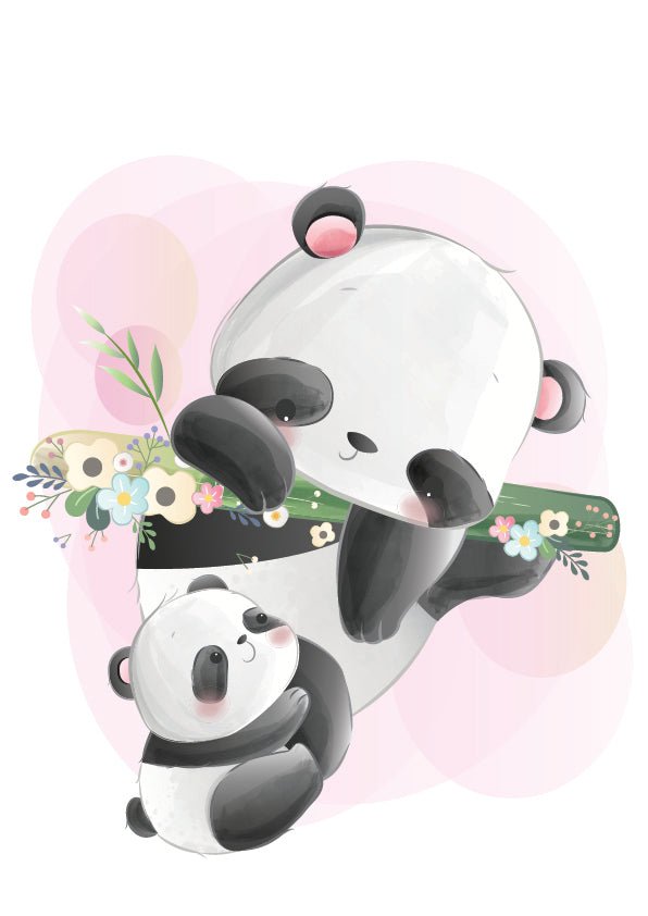 Plakát Pandy na bambusu