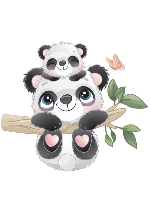 Plakát Pandy na větvi 2