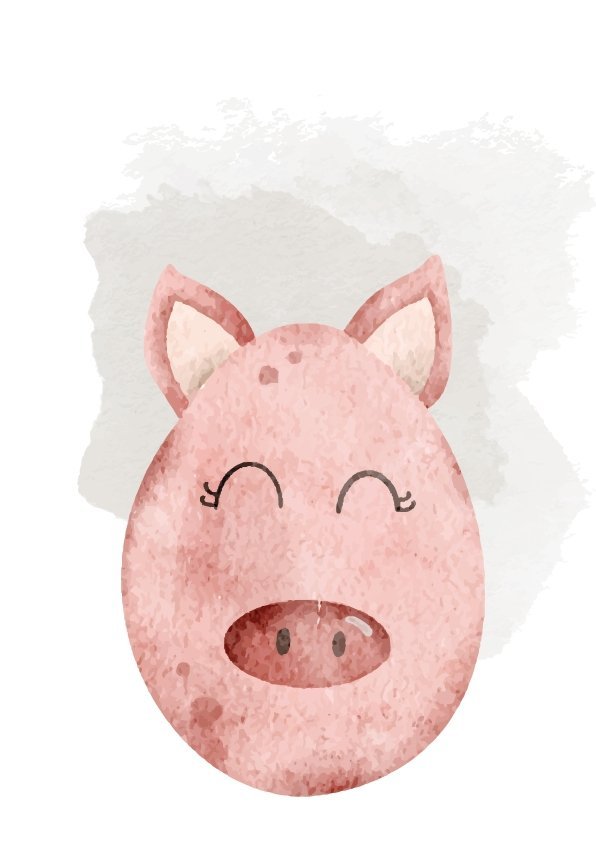 Plakát Prasátko alá vajíčko