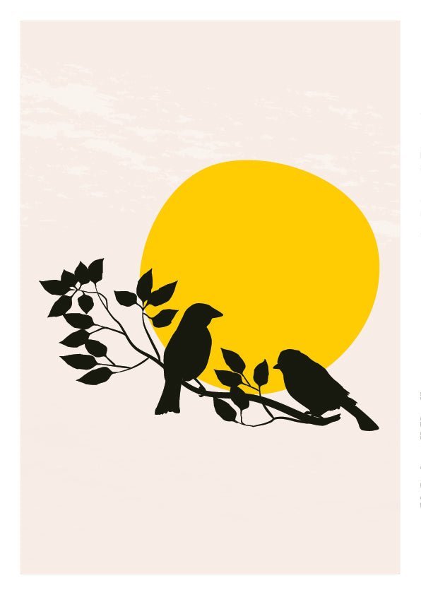 Plakát Ptačí rande Set1