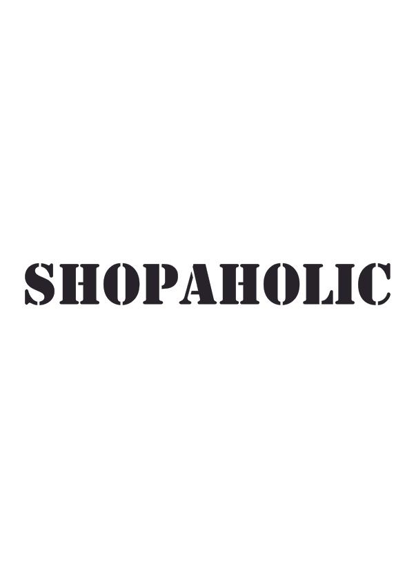 Plakát shopaholic