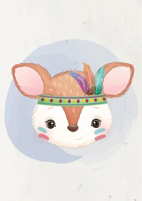 Plakát Srneček indián