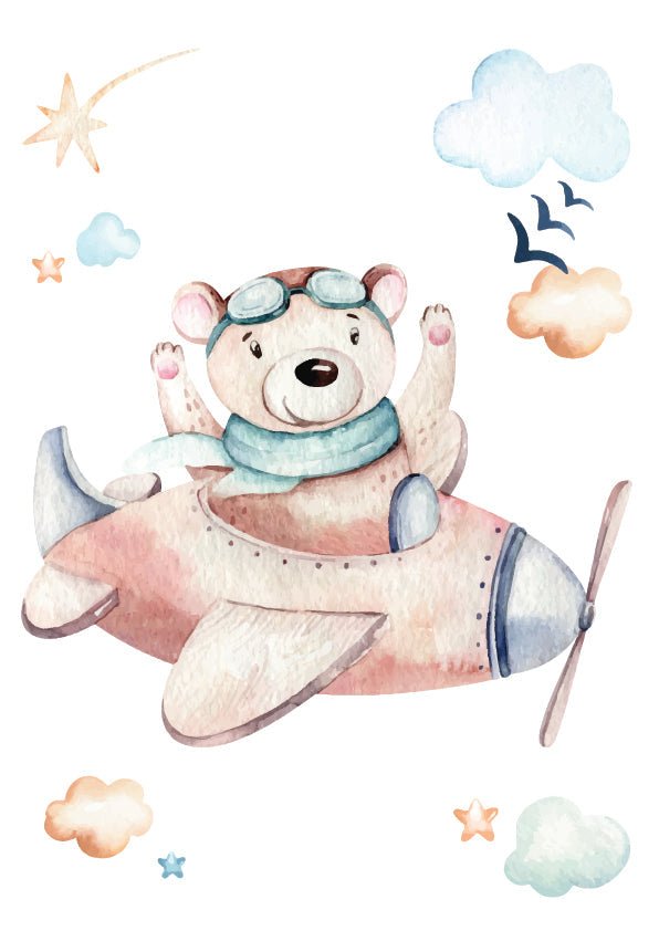 Plakát Šťastný pilot