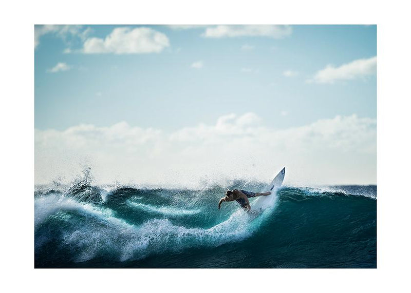 Plakát Surfař ve vlnách