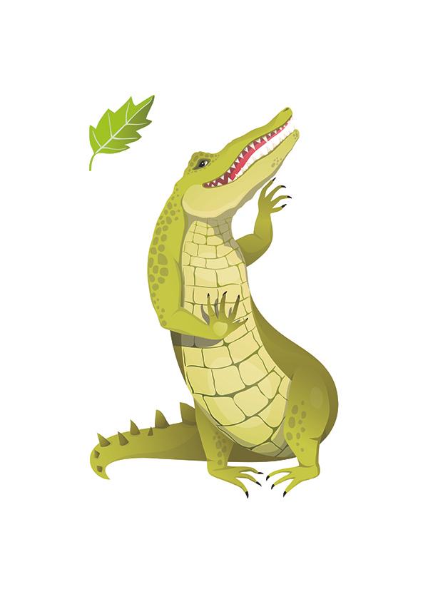 Plakát Tančící krokodýl