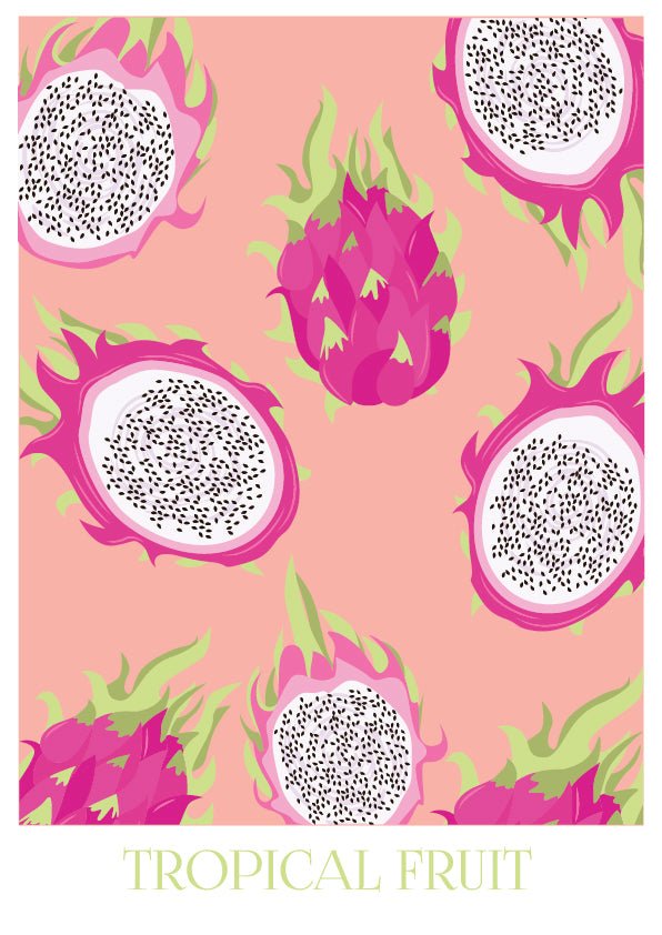 Plakát Tropical fruit