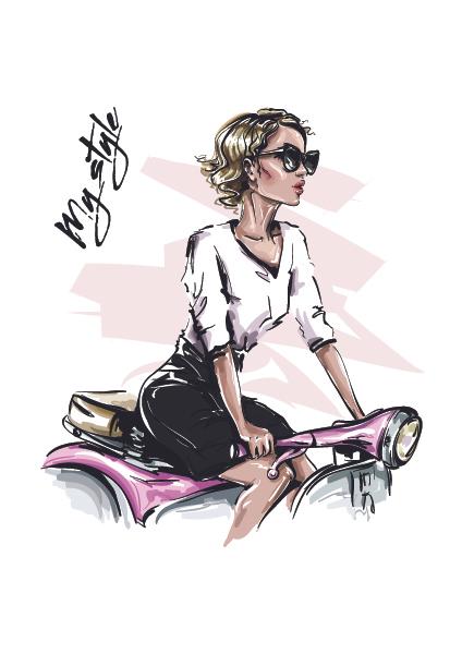 Plakát Vespa