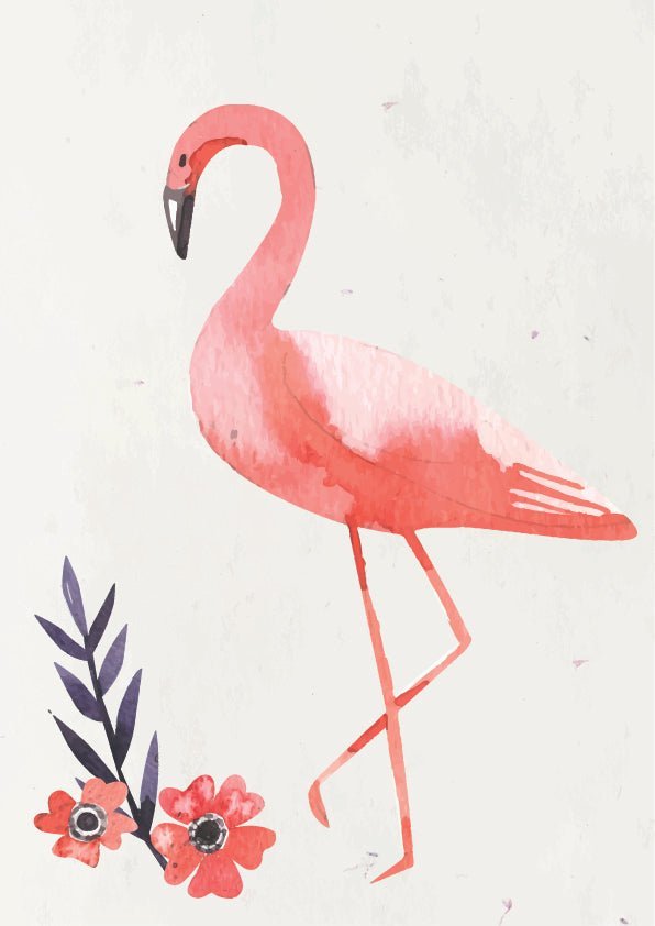 Plakát Vznešený plameňák