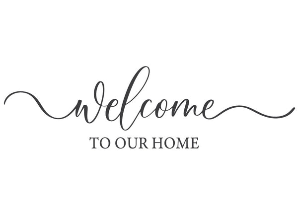Plakát Welcome to our home