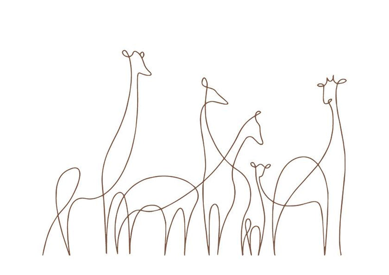 Plakát Žirafy
