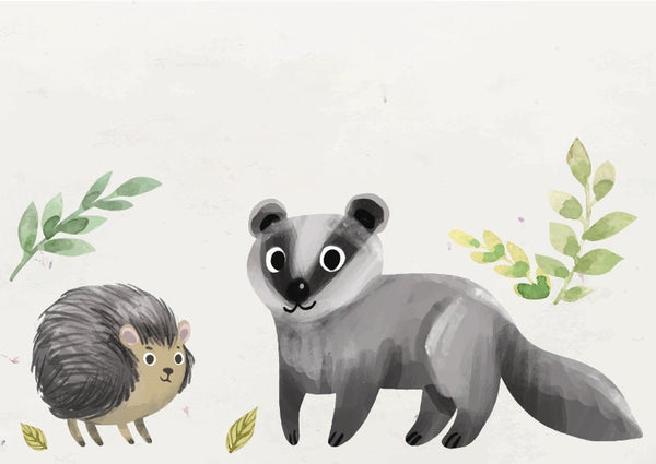 Plakát Zvířátka z lesa