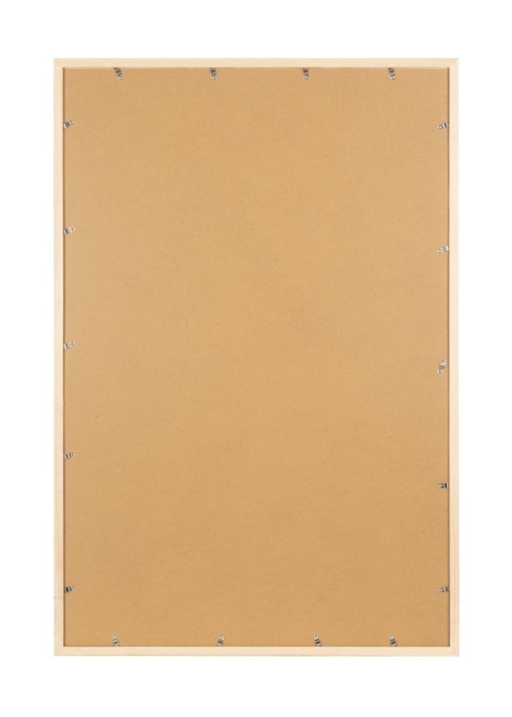 Přírodní dřevěný rám, 61x91cm (D0)
