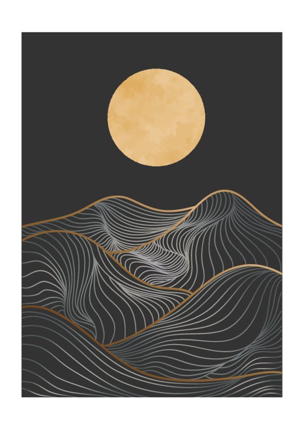 Set Geometrická krajinka